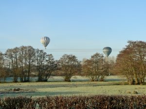 balloons over Willey Green